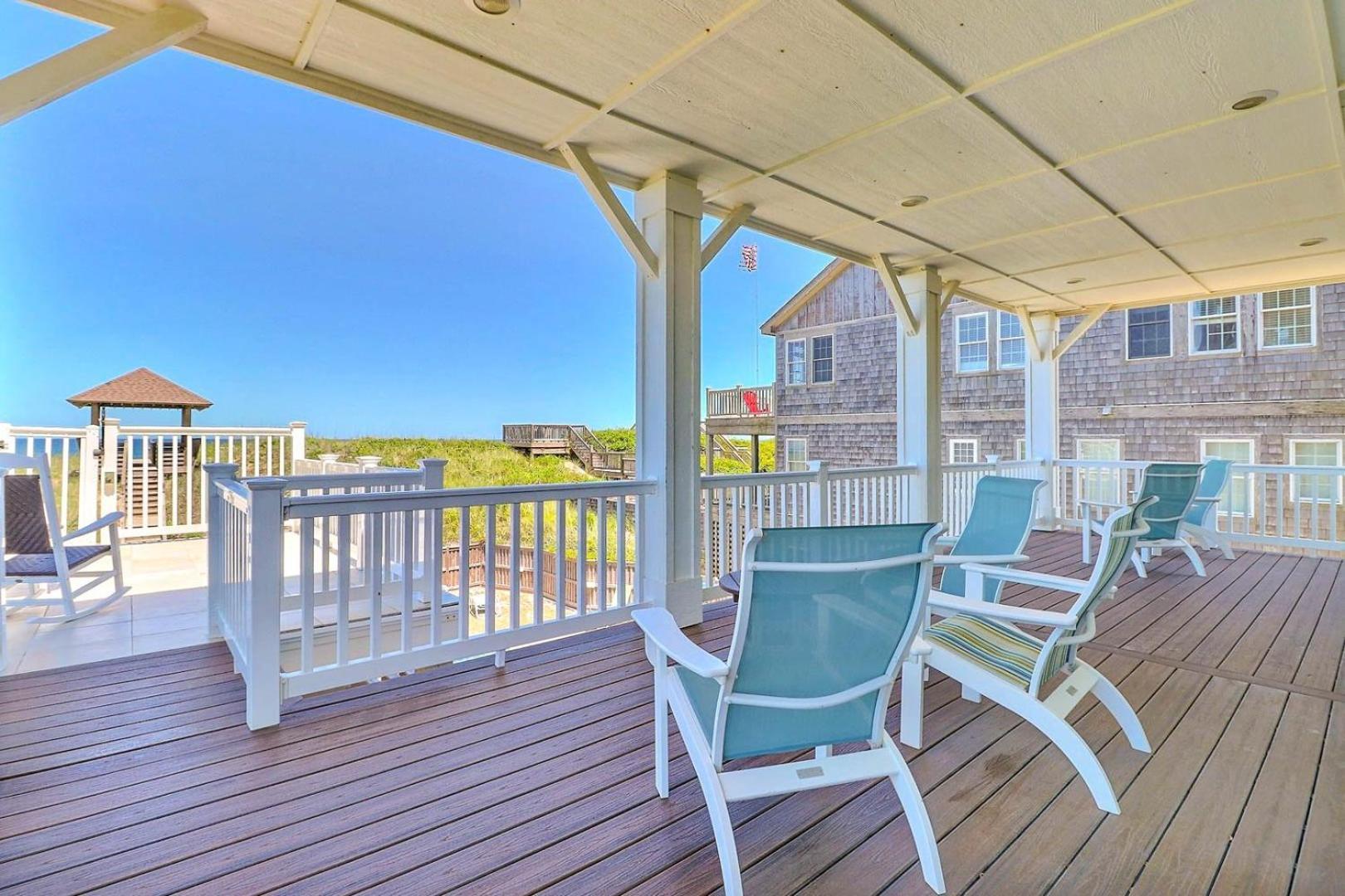 6007 Happy Sol Oceanfront Heatable Pool Villa Nags Head Exterior photo